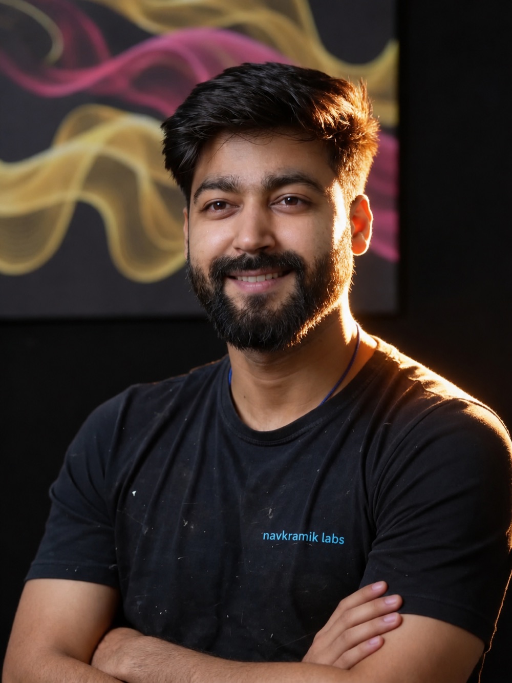 Shubham, founder of Navkramik